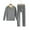 Gray, variant on ZZwxWA Thermal Underwear for Women Long Johns Base Layer Sets Fleece Lined Cold Weather Skiing Warm Top & Bottom Soft Sets