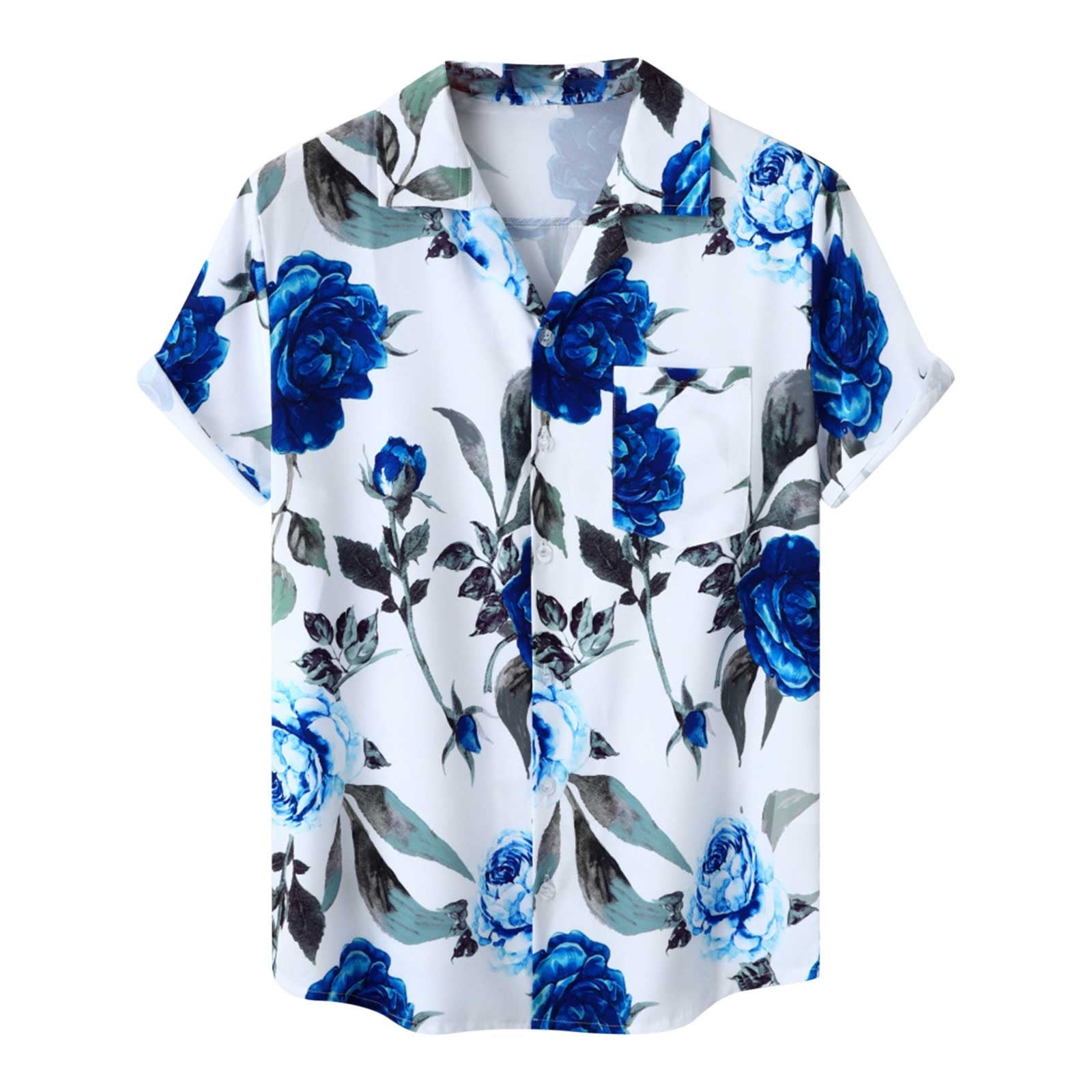YYDGH On Clearance Happy Easter Hawaiian Shirt for Men Relaxed-Fit ...