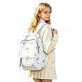 thumbnail image 5 of jiaxiM School Backpack for Ages 5th 6th 8th 10th Polka Dot Bow Printed Casual Lightweight Rucksack for Daily School Lessons, City Walks, Campus Errands, Short Vacations, 5 of 6