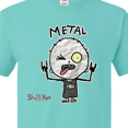thumbnail image 4 of Inktastic Metal Face T-Shirt, 4 of 5