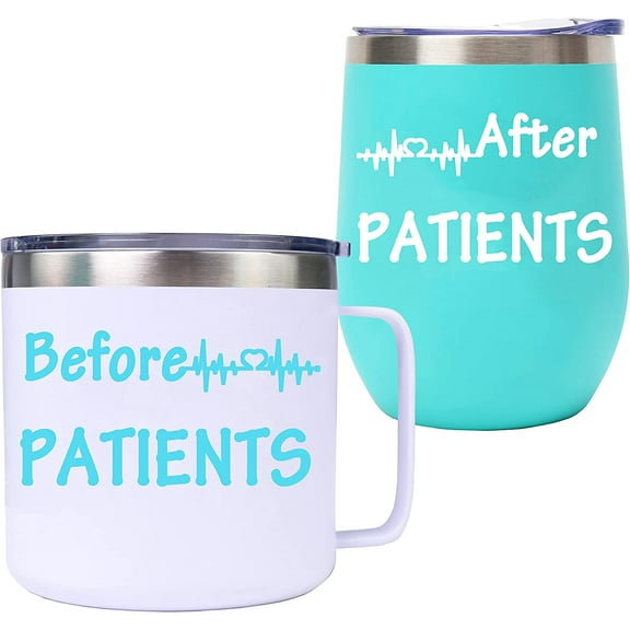 VeryMerryMakering Doctor Gifts: Before & After Patients Tumbler & Set