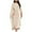 White, variant on Elegant Satin Maxi Party Dress for Women Batwing Sleeves Round Neck Loose Flowing Abaya Robe