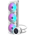 thumbnail image 3 of darkFlash DF-DN360D-WH AIO CPU Liquid Cooler ARGB, PWM Fans, Compatible with Intel 1851/1700, AMD AM4/AM5- White, 3 of 4