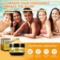 thumbnail image 6 of Frovetani Golden Tan Accelerator Cream, Tanning Gel with 100% Natural Carrot Oil, Fast Absorbing, 3.5 oz, 6 of 11