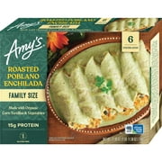 Amy's Kitchen Gluten Free Family Size Roasted Poblano Enchilada, 27.4-ounce Frozen Meal