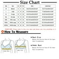 thumbnail image 2 of biudgviw Plus Size Bras for Women Lace Soft Stretch Wirefree Liftup Front Closure Bras Seamless Comfort Solid Push up Bralettes, 2 of 6
