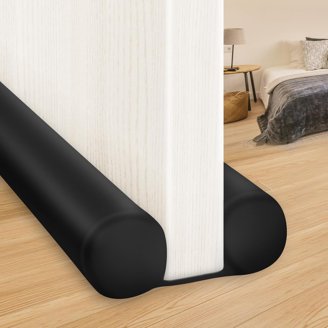 Estimber Under Door Draft Stopper - 36 Inch Weighted Unicorn Design, Blocks Wind, Noise, Dust & Light