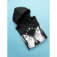 thumbnail image 3 of Sketch Of A Butterfly Hoodie Women -Smartprints Designs, Female 4X-Large, 3 of 4