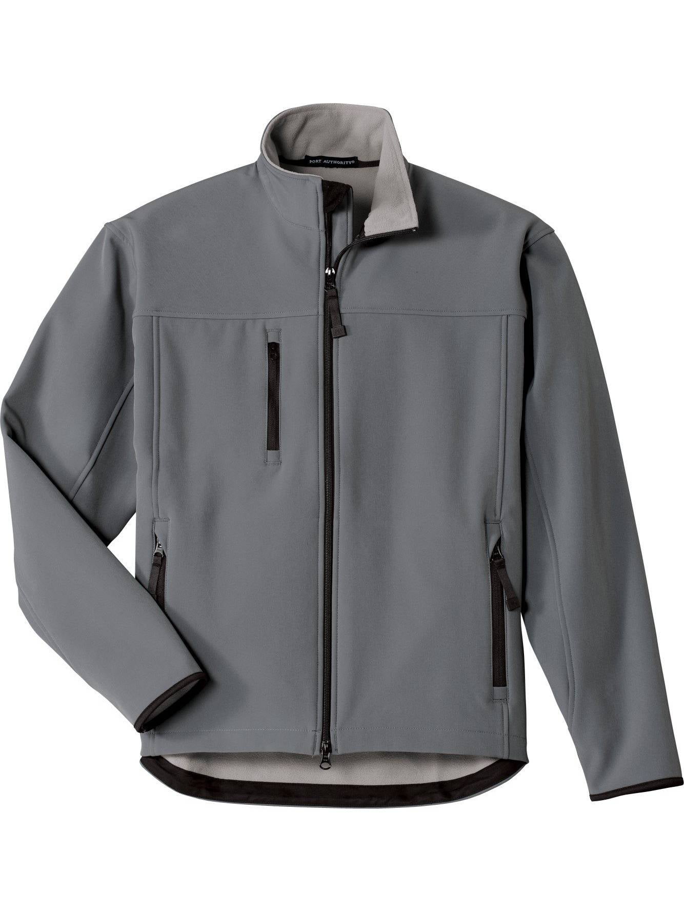 Port Authority J790 Glacier Soft Shell Jacket, Smoke 2XL