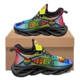thumbnail image 1 of Zapatillas de tenis con estampado de labios sexys y homosexualidad para mujer, para otoño e invierno, con absorción de impactos, ligeras, con cordones y transpirables., 1 of 6
