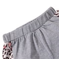thumbnail image 6 of Seyurigaoka Little Girl’s Leopard Stitching Sleeveless Tops and Short Pants Set, 6 of 8