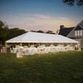 thumbnail image 7 of Erinnyees 20x50ft Party Tent, Heavy Duty Canopy Tent with Carry Bags, PVC Fire Retardant Outdoor Canopies for 180 People, Events, Weddings, 7 of 7