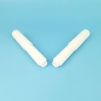 WHAMVOX 5Pcs Toilet Paper Roller Style PlasticSpring Loaded White Toilet Paper Roller Bathroom Paper Holder Replacement(White)