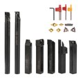 thumbnail image 1 of Amdohai 16mm Shank 7PCS With Carbide Insert Wrench DIY Set Metal Steel Lathe Boring Bar Holder Turning Tool, 1 of 8