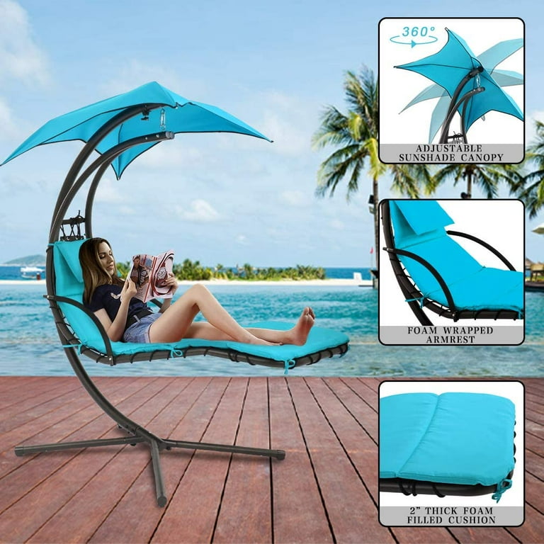 Floating chaise lounge 2025 chair