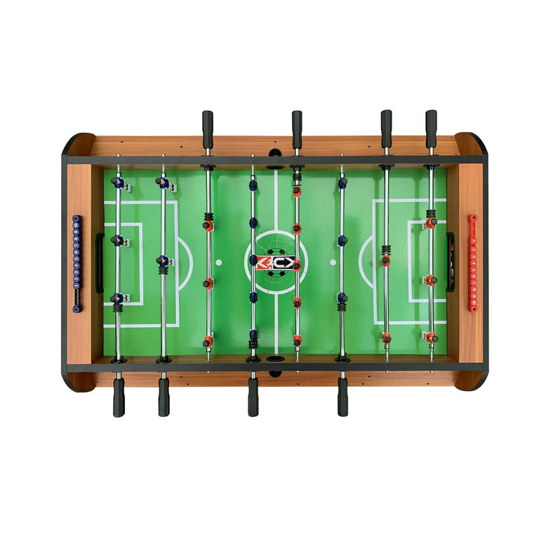 KICK Triplex 55″ 3-in-1 Swivel Multi Game Table - Foosball, Air