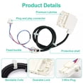 thumbnail image 7 of Lid Lock Switch for GTW685BSL2WS Washer Models Ensures Secure Lid Closure, Easy Replacement, 7 of 7