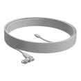 thumbnail image 1 of Logitech Rally Mic Pod Extension Cable - Microphone extension cable - 33 ft - plenum - for Rally Mic Pod; Rally Bar, Bar Mini, Plus; Room Solution Large, 1 of 3