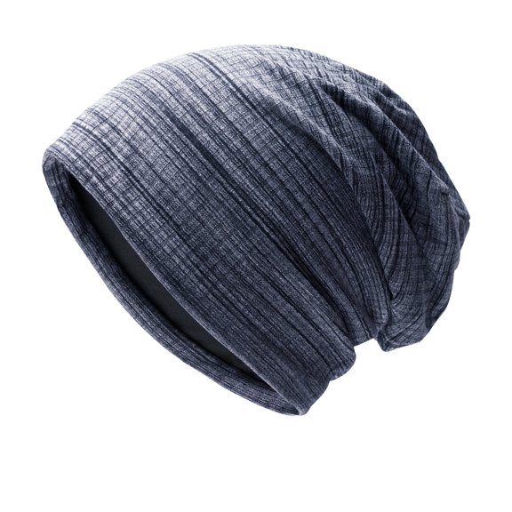 Vinsonshop Lightweight Beanie Y2k Beanie Slouch Hats for Women Skull Cap Beanie Slouchy Beanie Skull Cap Winter Hat Blue One Size