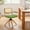 Green, variant on Art Leon Mid Century Desk Chair No Wheel,Faux Leather Rattan Back Accent Chair with Beech Wood Legs,Green