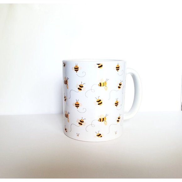 Honey Bee Tasse à Café, Tasse Bee Mignonne, Ensemble de Tasses Mignonnes pour Chocolat Chaud, Ensemble-Cadeau Honey Bee