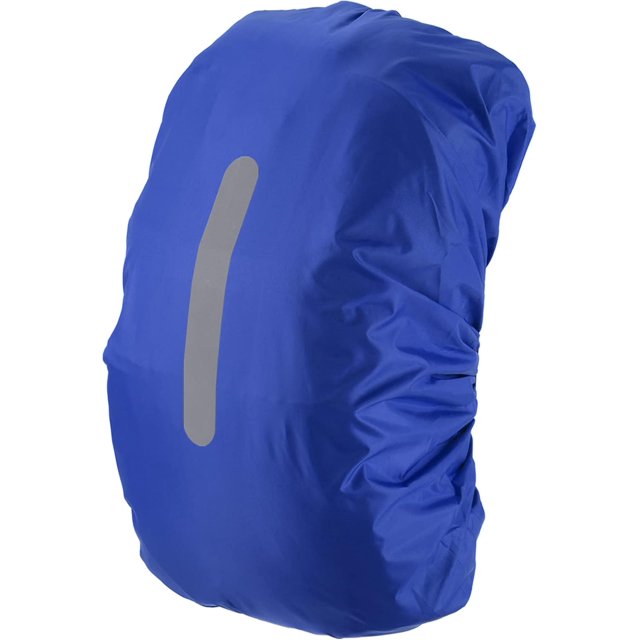 HUGFEGWE Housse de Sac à Dos Imperméable, Housse de Sac à Dos Antidérapante avec Sangle Réfléchissante Verticale pour Rester au Sec pour Randonnée, Camping, Chasse CA919-70143