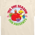 thumbnail image 2 of Baby Shark - Tis The Season For Presents Toddler Boys' Toddler Short Sleeve Graphic T-Shirt, 2 of 5