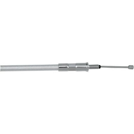 Magnum 52284 Polished Stainless Steel High Efficiency Braided Clutch Cable - 60-11/16in.