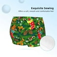 thumbnail image 2 of Pofeuu Cute Christmas Stocking Bear Print Soft Cotton Girls Boyshort panties Toddler Underwear-X-Large, 2 of 5