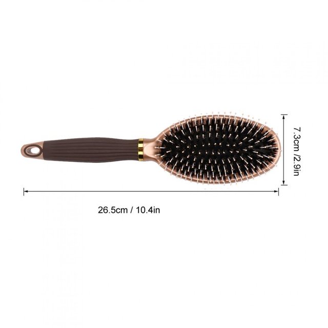 Peine Fugacal Cepillo para el Pelo cerdas Mixtas dorado