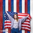 thumbnail image 2 of PMU Patriotic Metallic Curtains Red, White, Blue Party Accessories Decoration (1/pkg) Pkg/1, 2 of 6