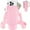 Pink, variant on Ochapa Water Bottle Carrier Bag with Pouch Pocket, Compatible with 40oz Tumbler with Handle, Modern Water Bottle Holder with Simple Adjustable Strap for Sports-Green
