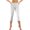 White, variant on Drovellove Women's Plus Size High Waisted Wide Leg Capri Pants with Pockets - Casual Solid Yoga Trousers for Lounging, Beach Days, or Outdoor Activities