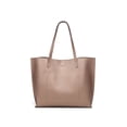 thumbnail image 3 of Dreubea Bolso de hombro de piel sintética suave para mujer, bolso de mano con borlas de gran capacidad, 3 of 5