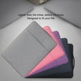 thumbnail image 4 of Laptop Sleeve Compatible with 11-15.6 inch MacBook Air, MacBook Pro, Notebook Computer, Polyester Multifunctional Briefcase Bag, 4 of 10