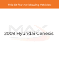 thumbnail image 2 of Max Advanced Brakes - Brake Kit for 2009 Hyundai Genesis Rear Replacement Geomet Coated Disc Brake Rotors and Ceramic Brake Pads, 2 of 9