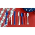 thumbnail image 6 of Hanna K. Signature Stars 'N Stripes Combo Heavyweight Blue, White & Red 2880 pieces Plastic Cutlery, Celebrate July 4th or Birthday Party: 12 Packs, 6 of 6