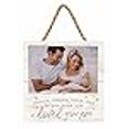 thumbnail image 3 of P. Graham Dunn Twinkle Little Star Loved Whitewash 7 x 7 Inch Wood Wall Hanging Photo Frame, 3 of 3