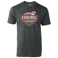 thumbnail image 2 of Men's Team Penske Heathered Charcoal Austin Cindric Vintage Rookie T-Shirt, 2 of 3