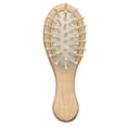 thumbnail image 1 of Peine de masaje de madera, cepillo de masaje para el cuero cabelludo, peines con cojín de aire, cepillos antiestáticos, pequeño peine de masaje de madera natural para el cabello., 1 of 8
