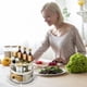 thumbnail image 4 of Caja de Condimentos Giratoria de Doble Capa onlyliua para Cocina, 4 of 7