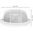 thumbnail image 4 of Sauna Lamp-Explosion Proof Anti-High Temperature Moisture Proof Round Lamp Light Accessory for E27 Thread Sauna Room, 4 of 5