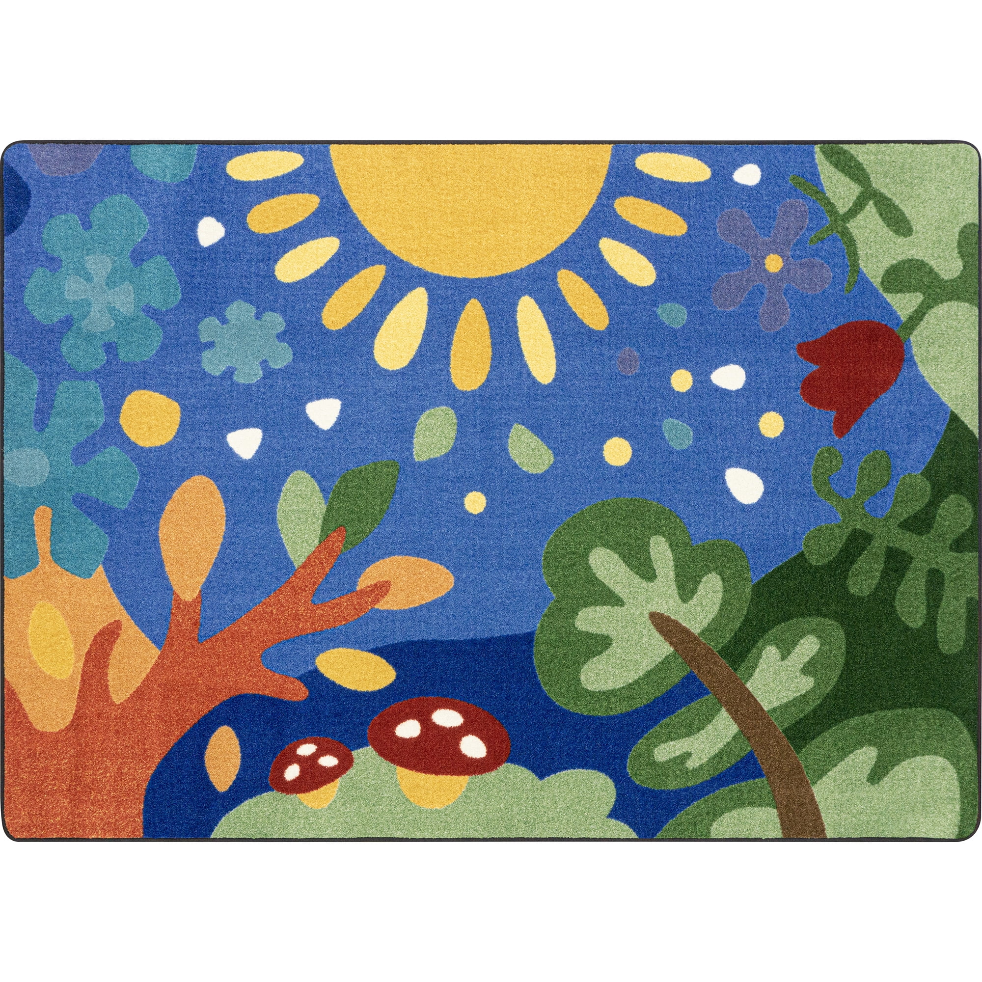 Joy Carpets Dream Awhile 7'8" x 10'9" Indoor Area Rug in Color Multi