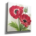 thumbnail image 2 of Epic Graffiti 'Crimson Anemones I' by Grace Popp, Giclee Canvas Wall Art, 12"x12", 2 of 8
