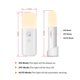 thumbnail image 3 of Carga USB Portátil Del Sensor de Movimiento de Lámpara de lámpara de Del LED, Iluminador de ángulo Completo de 360 ​​ degree Yuyangstore enchufar luces nocturnas, 3 of 8