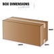 thumbnail image 2 of Aviditi Cajas De Cartón Corrugado De 10 "" X 5 "" X 4 "" 10 ""L X 5 ""W X 4 ""H Paquete De 15 | Caja De Almacenamiento Móvil De Embalaje De Envío Para Cajas A Granel Al Por Mayor Fuertes Para El Hogar, 2 of 5