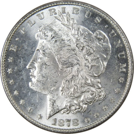 1878 7TF Rev 78 Morgan Dollar Uncirculated Mint State Silver $1 Coin