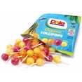 thumbnail image 2 of Dole Organic Lollipops | Pineapple, Orange, Strawberry and Banana Naturally flavored Lollipops 1.63 oz 3 bags, 2 of 5