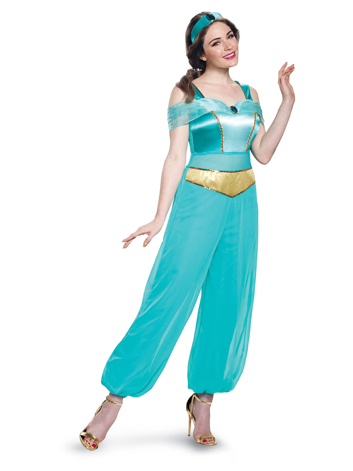 Disney Princess Jasmine Deluxe Adult Costume - Walmart.com - Walmart.com
