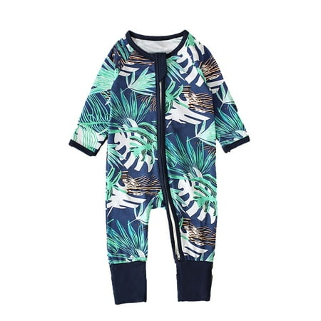 

Fesfesfes Newborn Baby Jumpsuit Boys Girls Long-sleeve Cartoon Romper Jumpsuit Clothes Outfits Plus Size Clearance $10